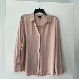 Shear petite blouse